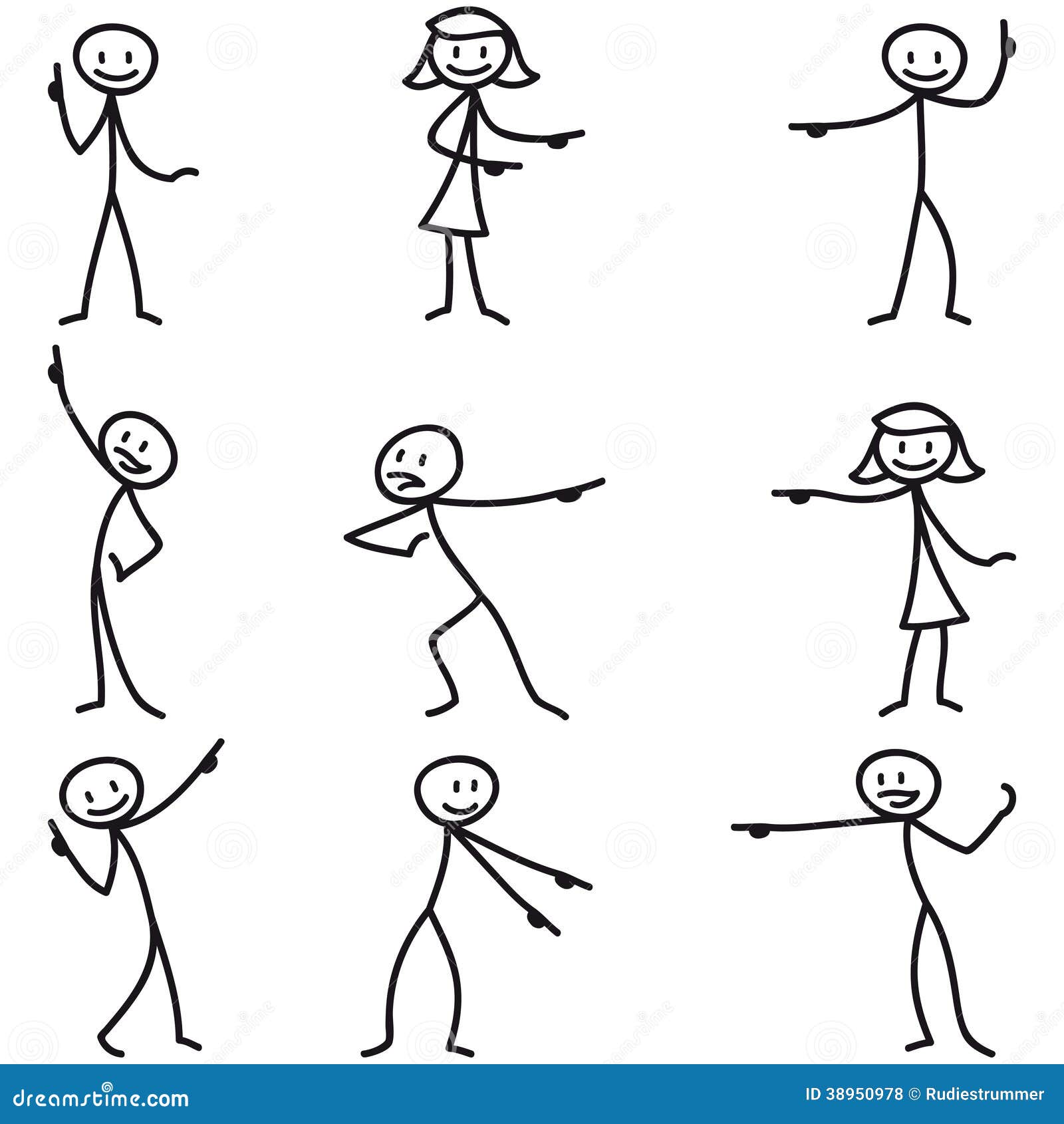 Stickman stick figure pointing showing directions  Stick figure drawing, Stick  men drawings, Stick figures