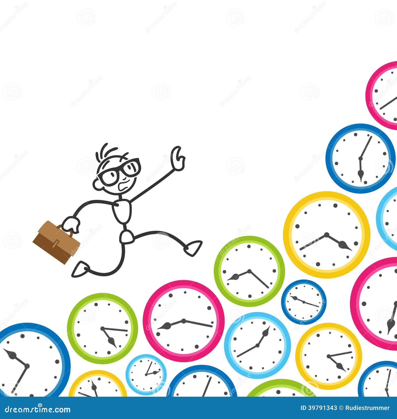 clipart racing the clock - photo #11