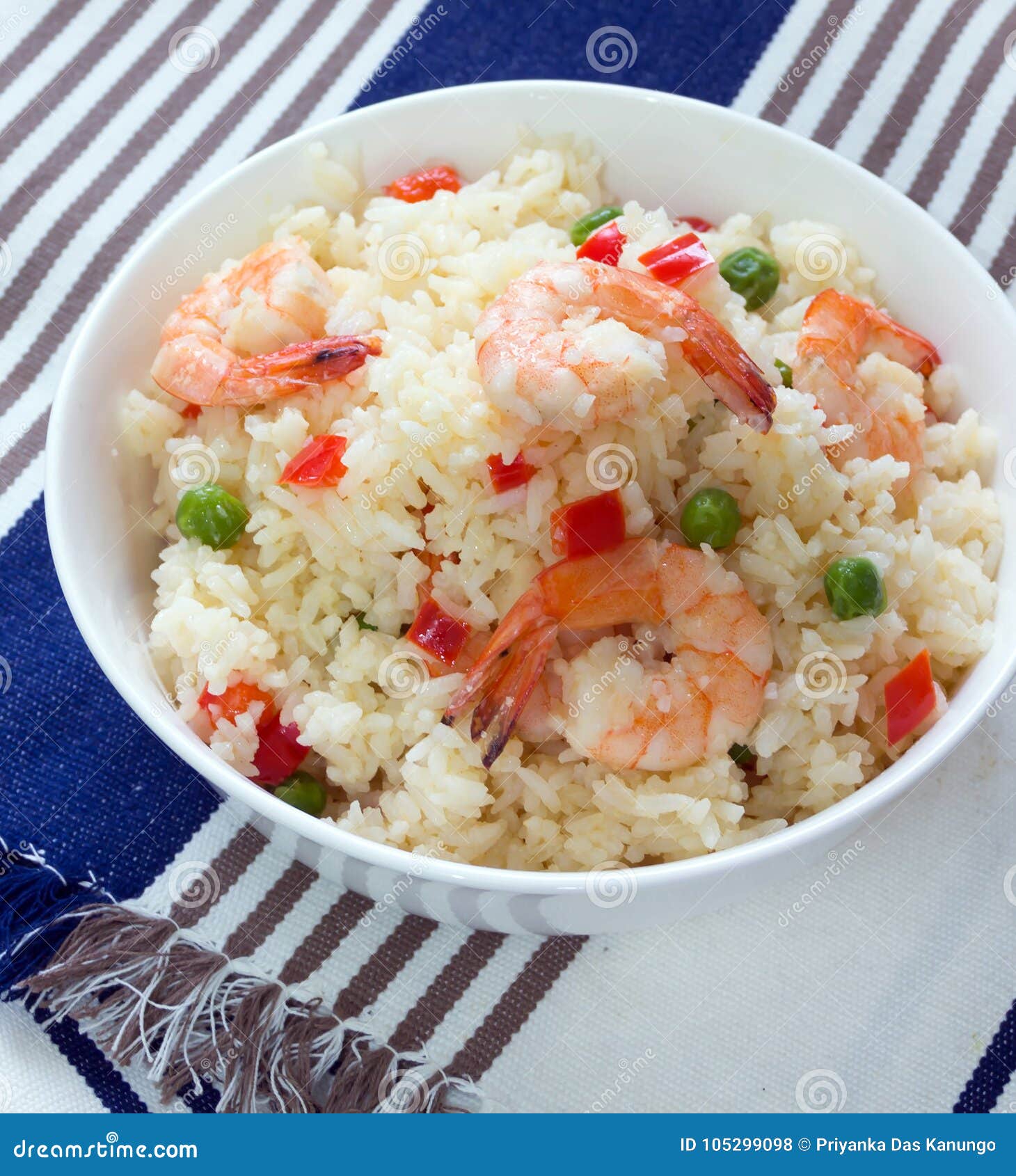 Sticky Fried Rice with Shrimps Stock Photo Image of flavor, sticky