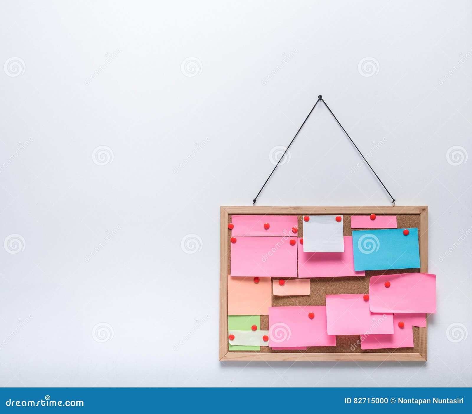 Hanging Sticky Notes Photos and Images