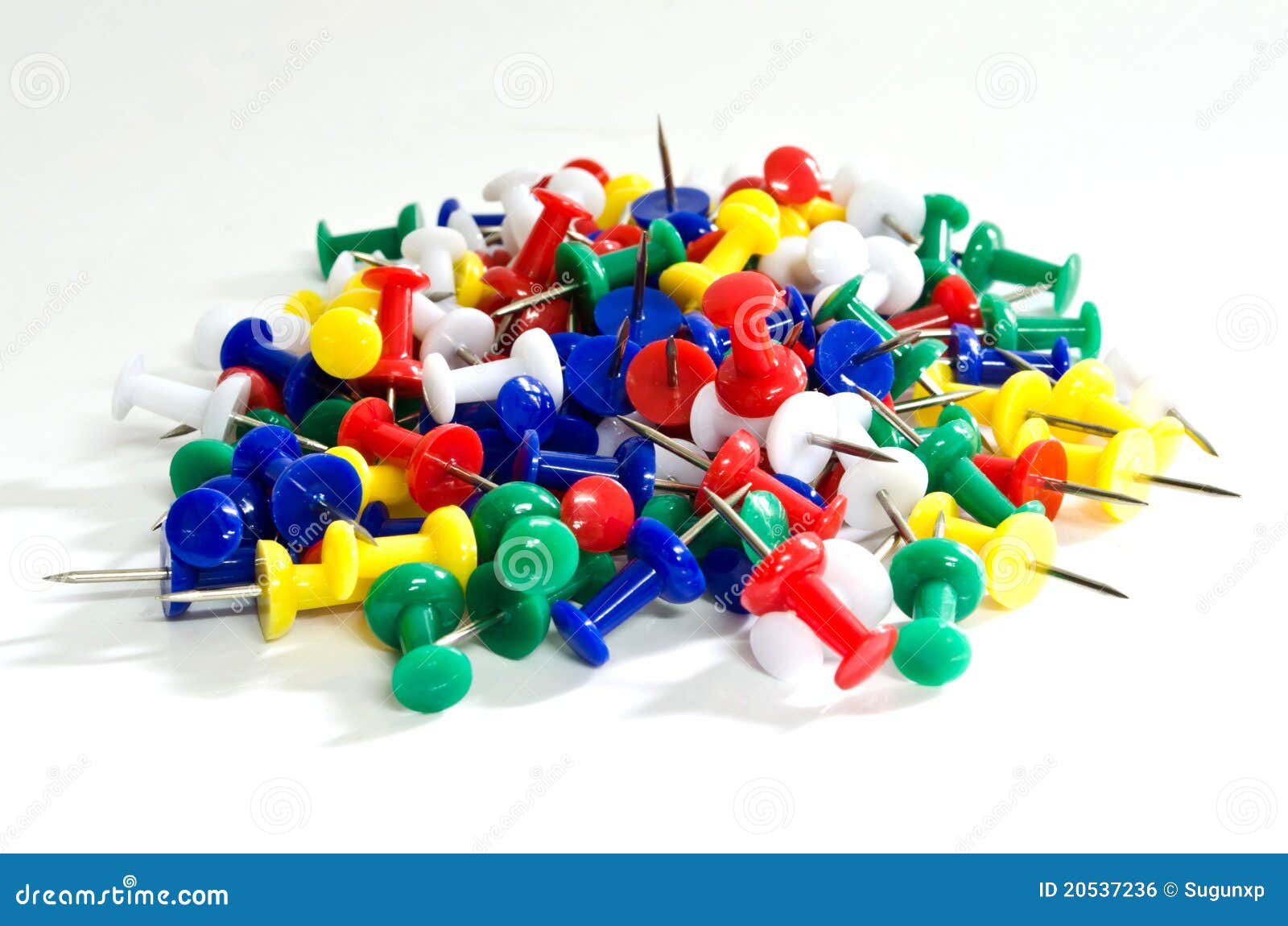 Sticky pins multicolor stock photo. Image of yellow, axis 20537236
