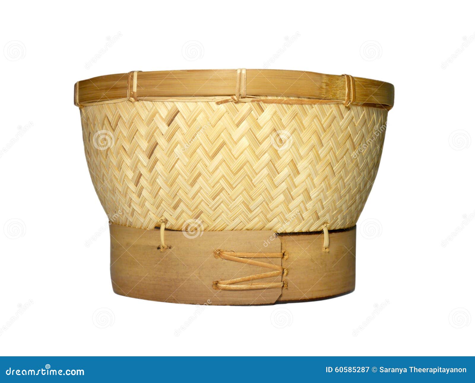 Sticky rice steamer basket stock image. Image of thai - 60585287