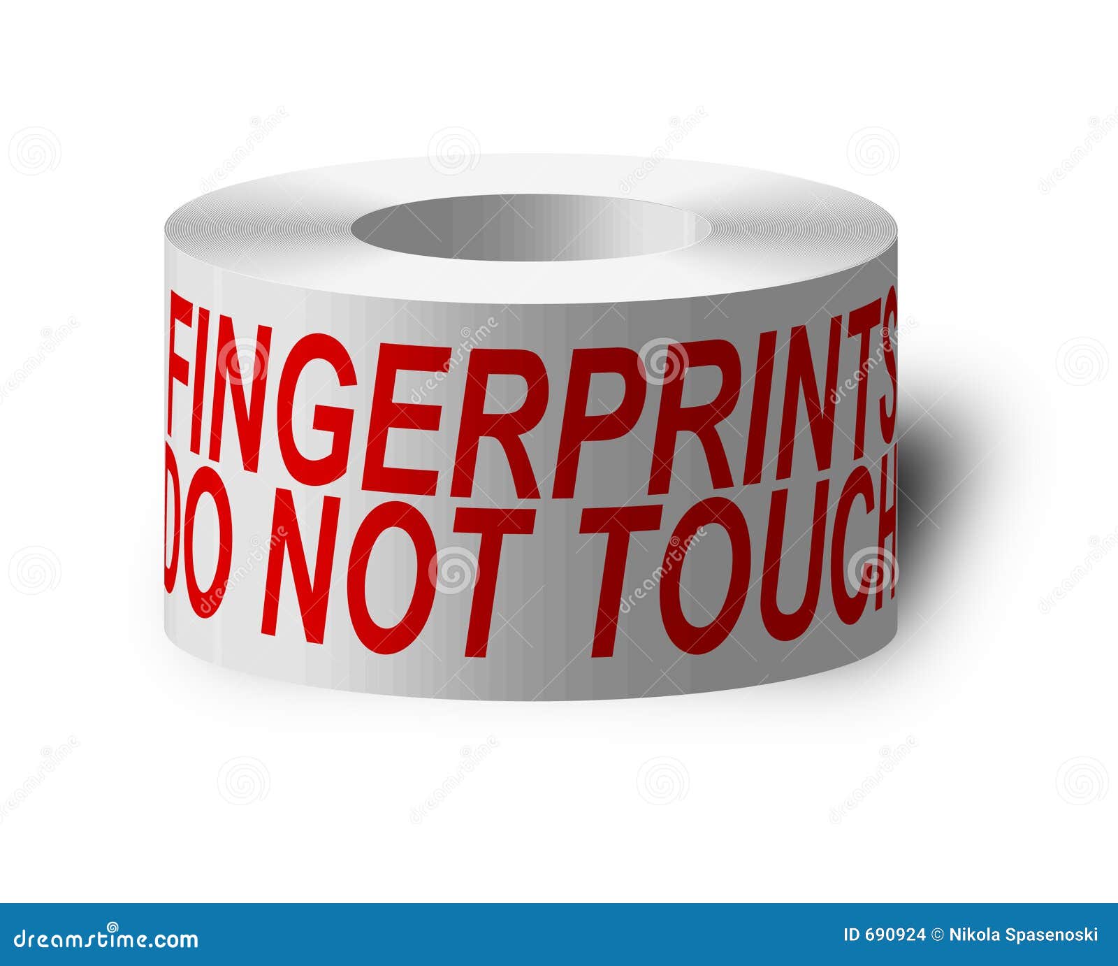 Sticky Tape. Adhesive Damages Paper Tape With Torn Edges Creases And