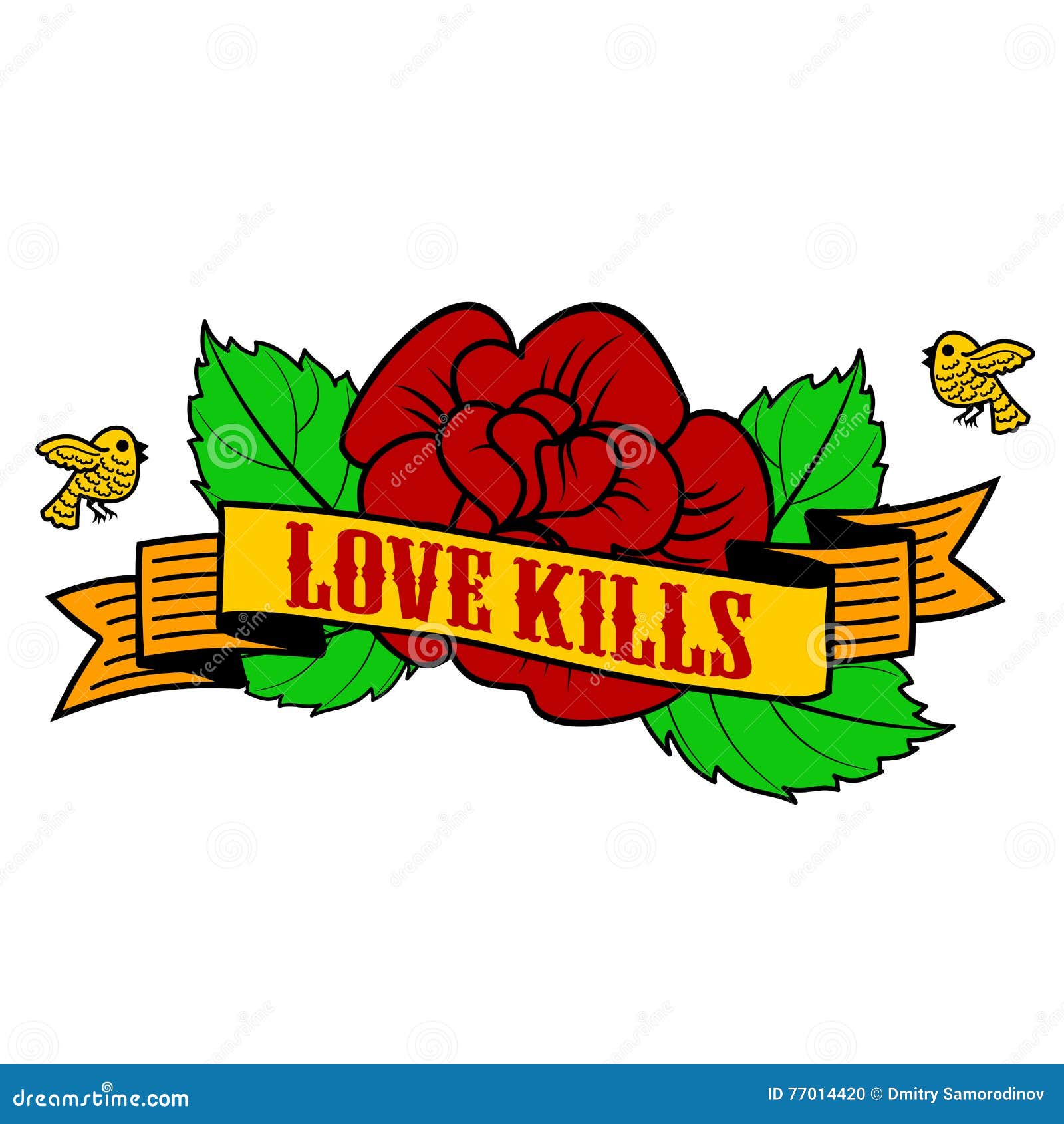 Love Kills Tattoo Studio  Bad vibes badvibes ink instattoo tattoowork  traditionalamericantattoo dagger swallow  Facebook