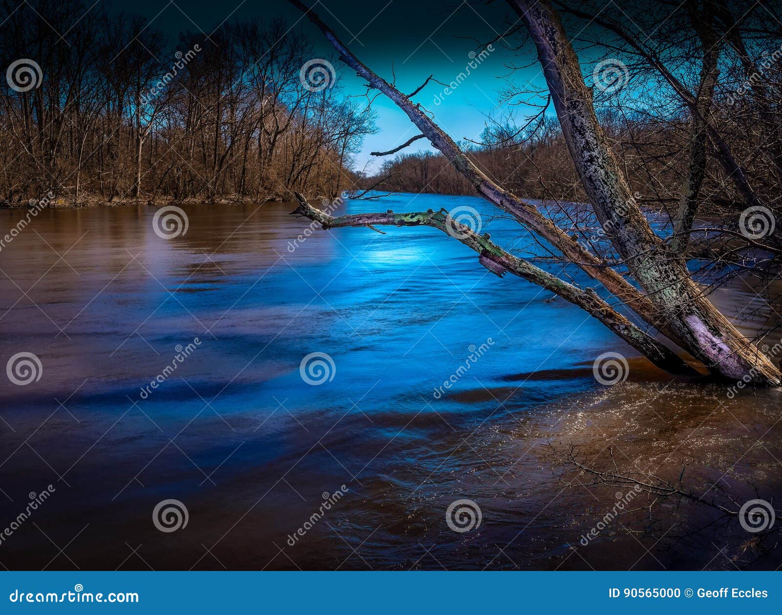 Still bubbles run deep stock photo. Image of michigan 90565000