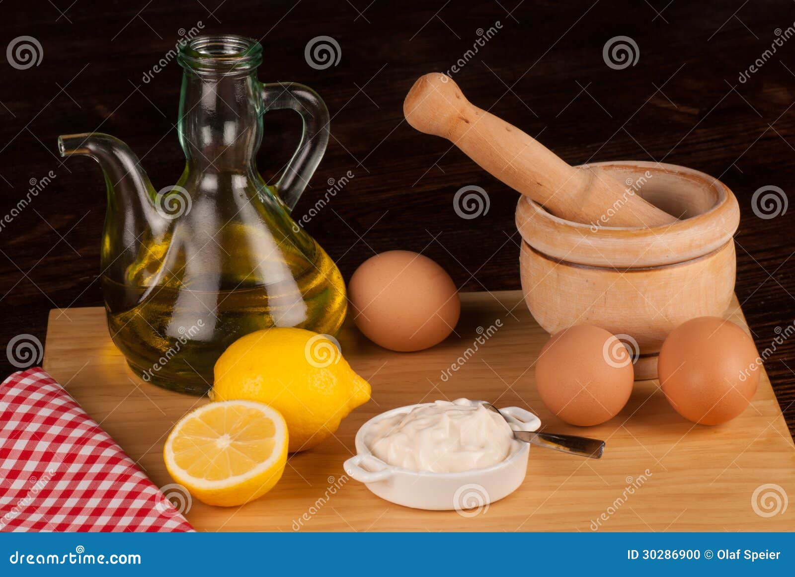 Mayonnaise ingredients stock photo. Image of sauce, preparing 30286900