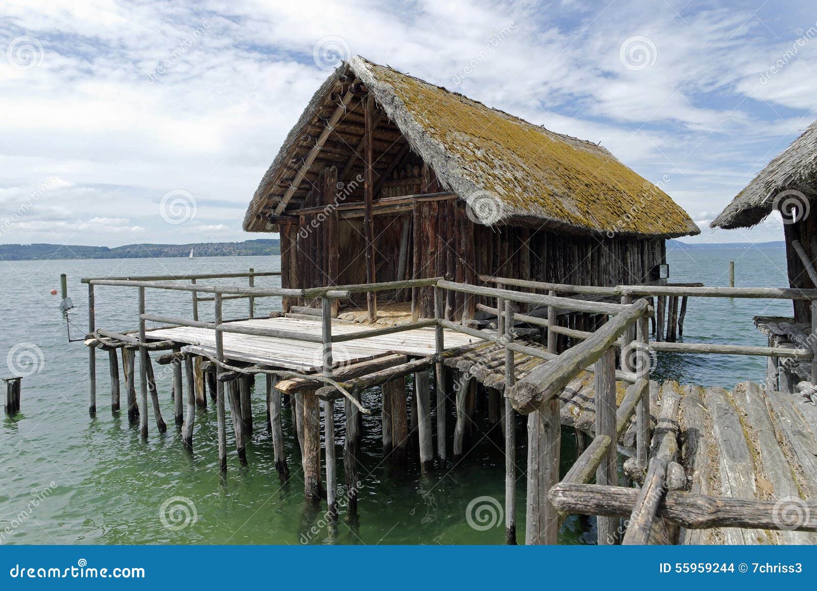 Stilt houses stock photo. Image of wood, nature, germany 55959244