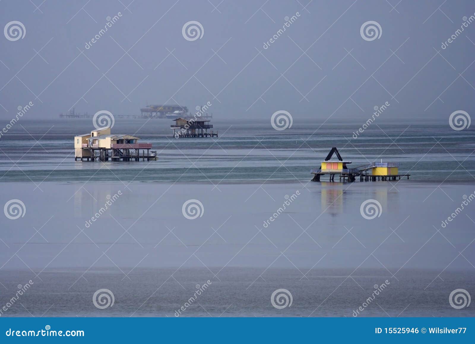 Stiltsville stock photo. Image of neighborhood, travel 15525946
