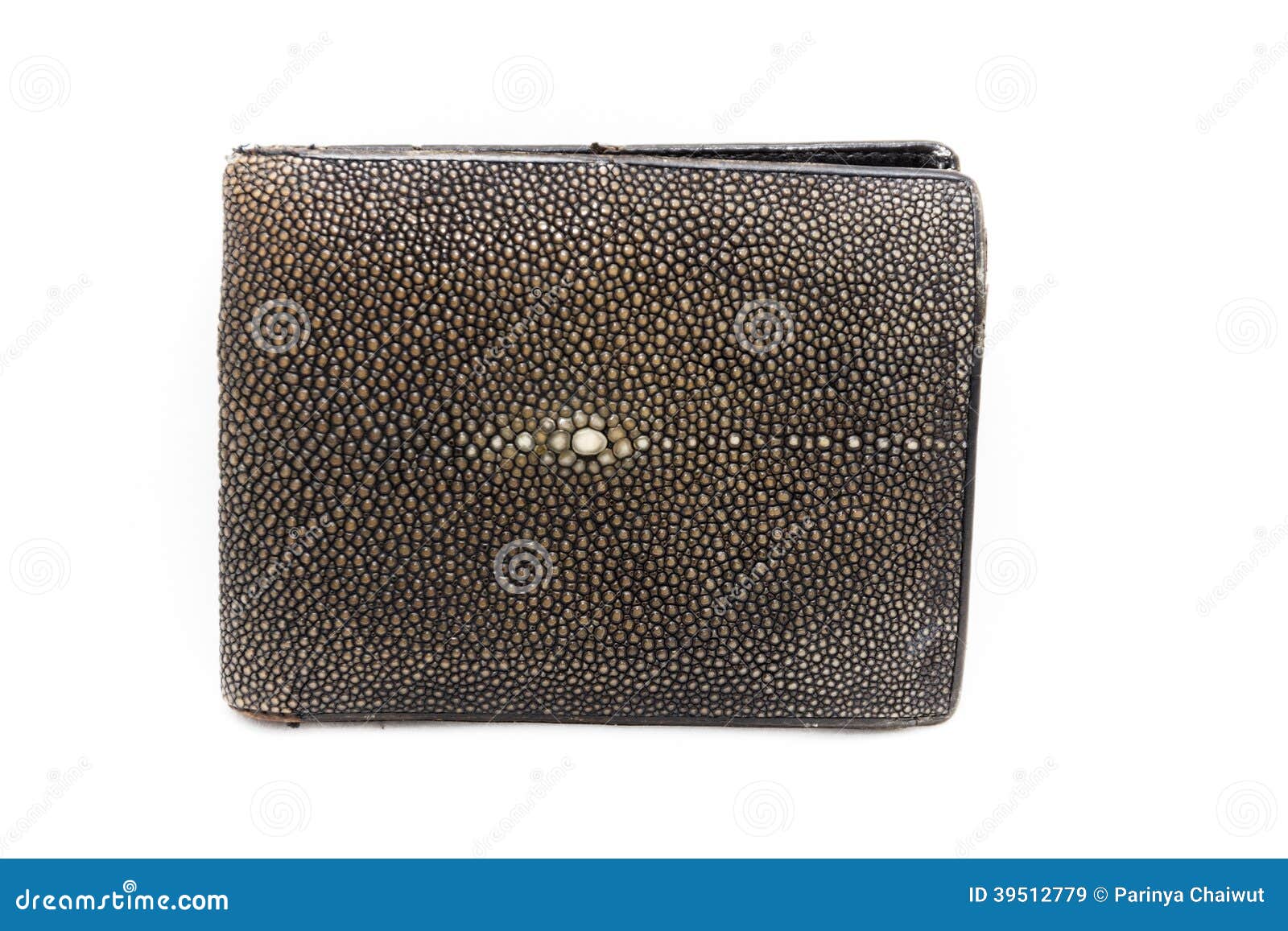 stingray leather wallet isolated white background 39512779