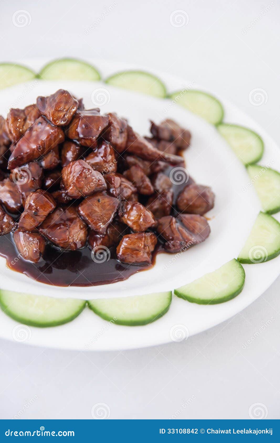 Stir Fried Beef Chinese Food Stock Photo - Image of meal, green: 33108842