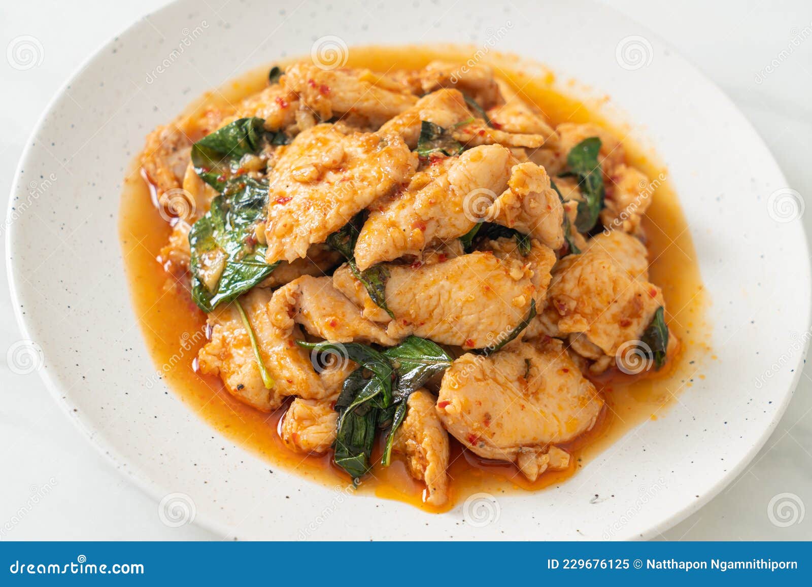 Stir Fried Chicken with Chili Paste Stock Image Image of dinner, stir
