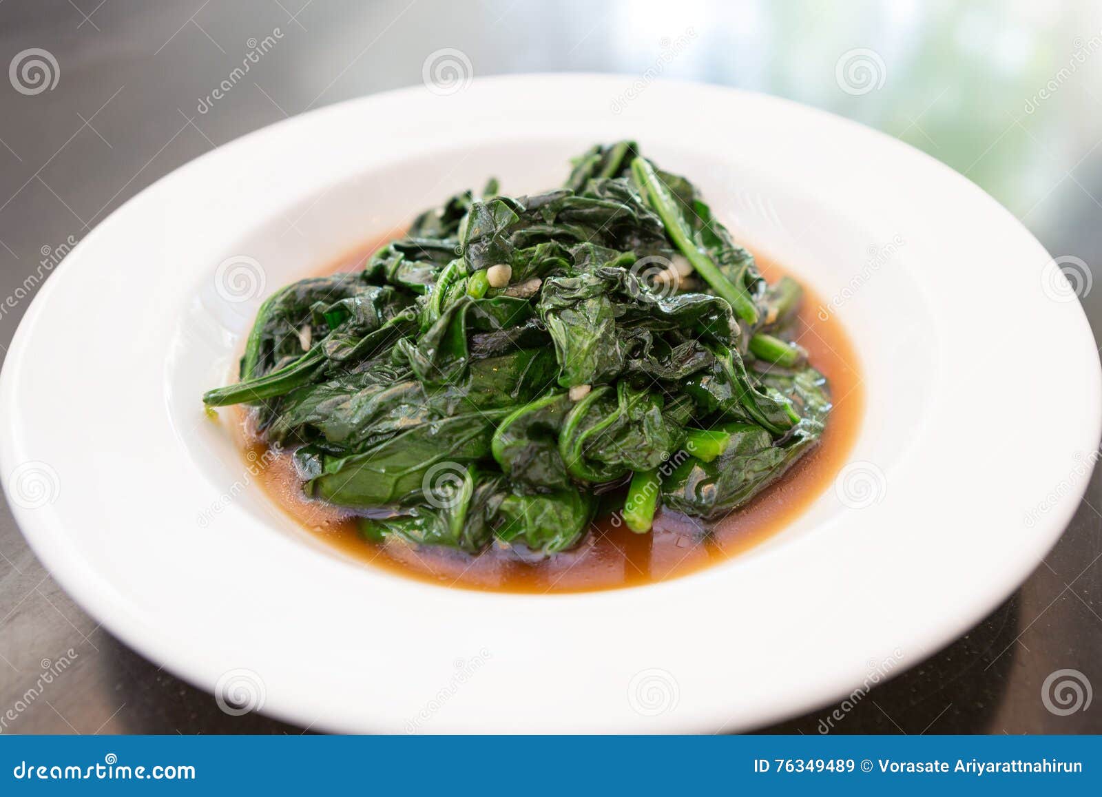 Stirfried Chines Cabbage with Oyster Sauce Stock Image Image of