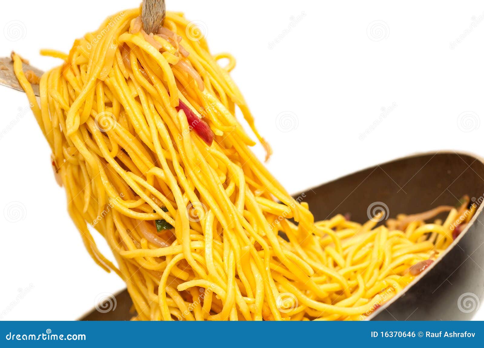 Stir fried egg noodles stock photo. Image of chinese - 16370646