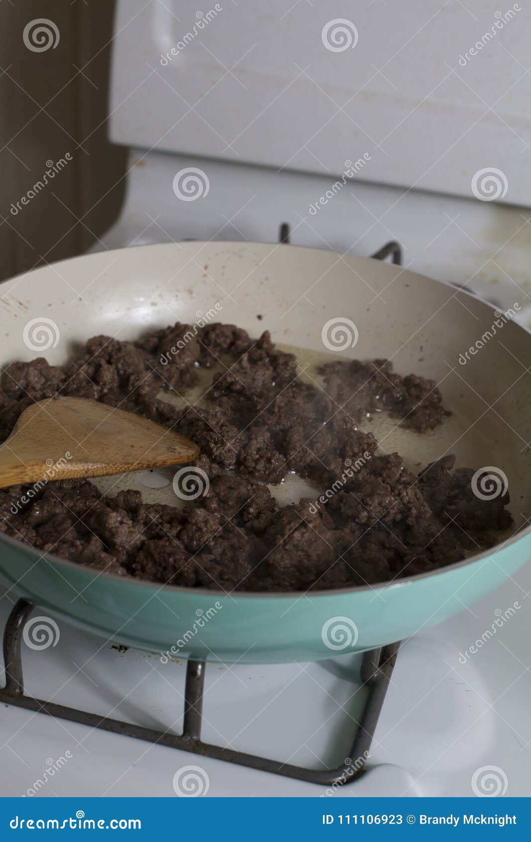 Stir Fried Ground Beef stock image. Image of fresh, meals - 111106923