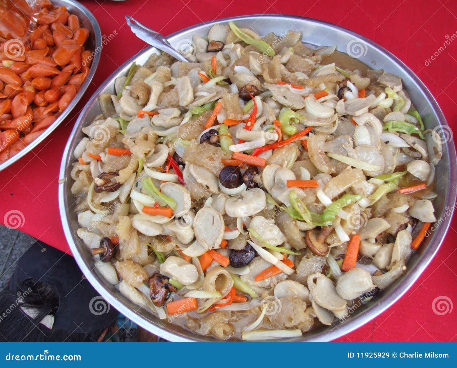 Stir Fried Thai Vegetables, Thailand. Stock Image - Image of chinese