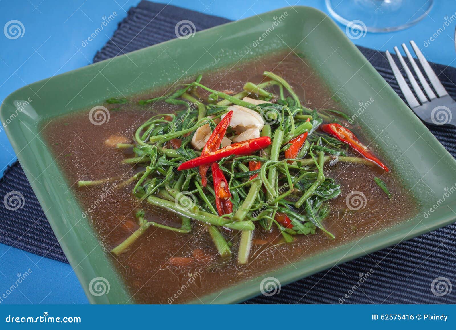 Stir fried vegetables stock photo. Image of thai, snap - 62575416