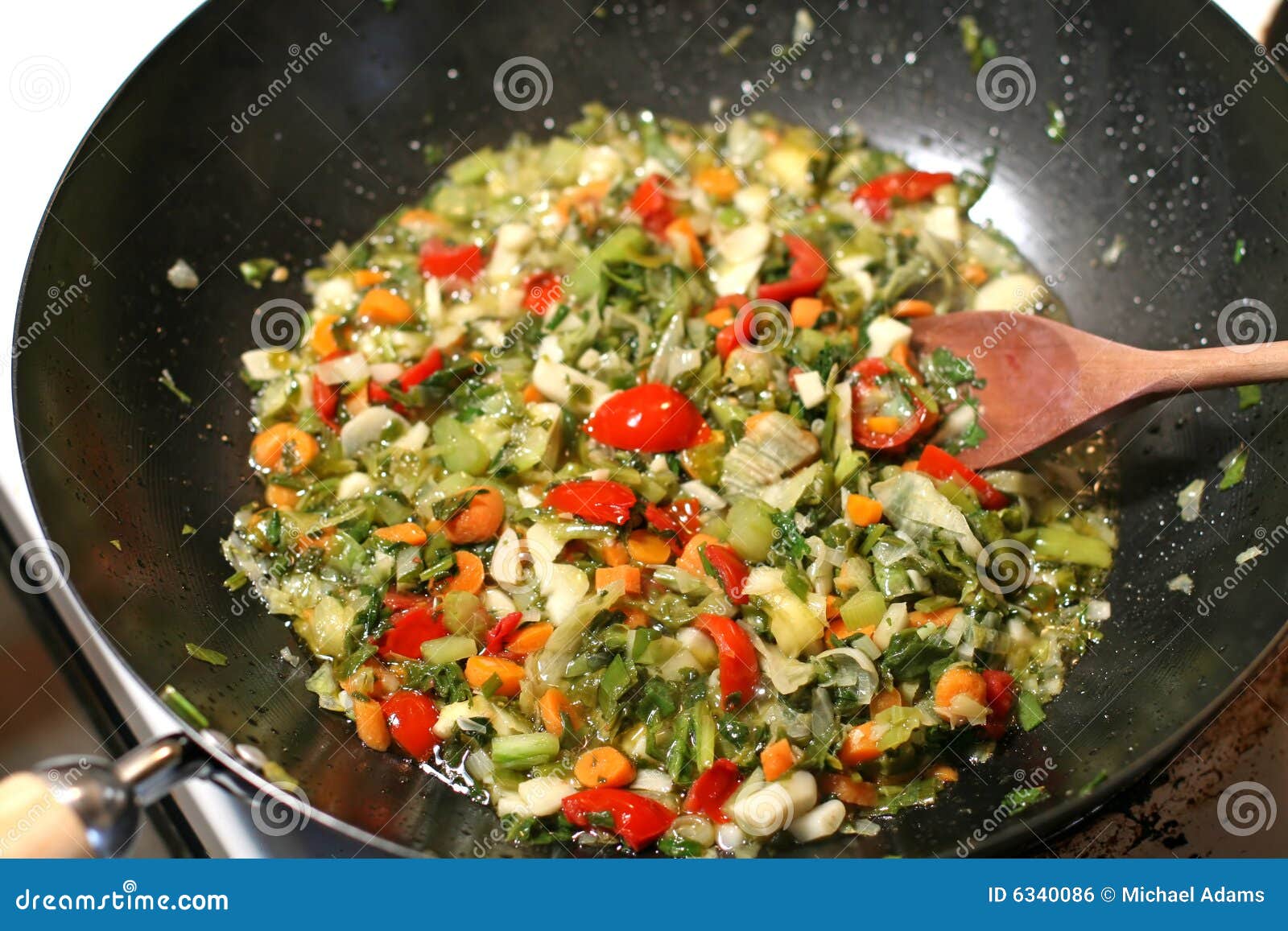 Stir Fry stock photo. Image of eating, herbs, cook, braising 6340086