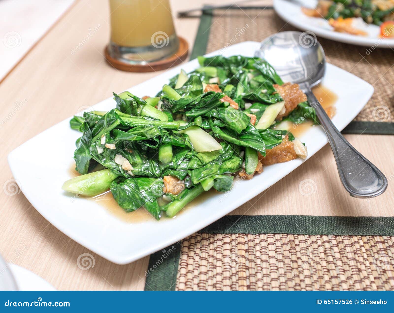 Stirfry green vegetables stock photo. Image of green 65157526