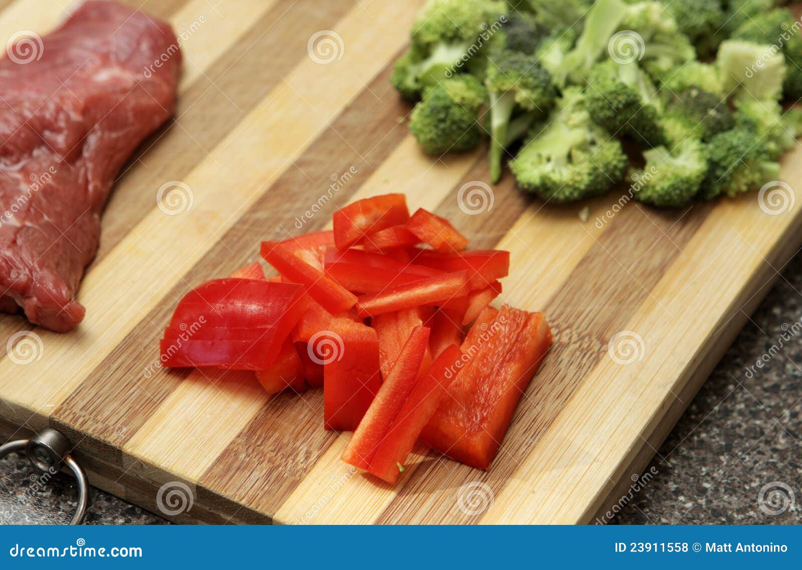 Stir fry ingredients stock photo. Image of pepper, stir - 23911558