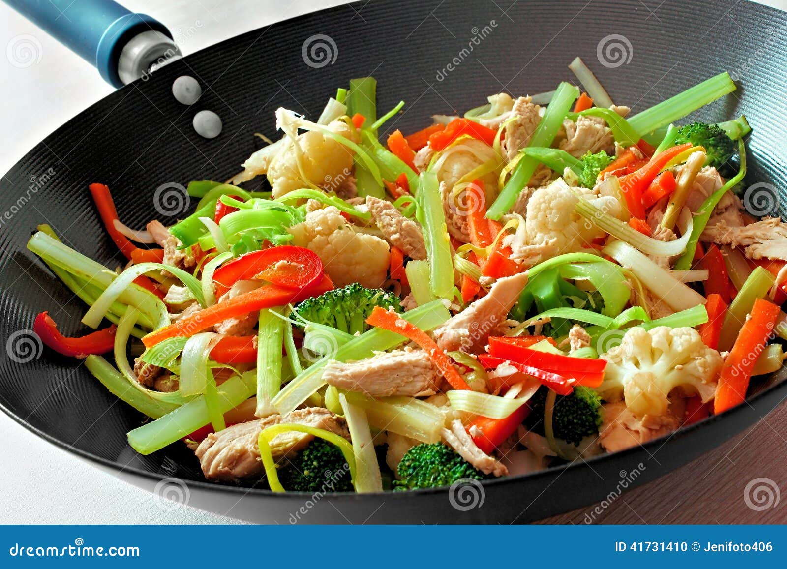 Stir fry stock photo. Image of close, carrot, fresh, chicken - 41731410