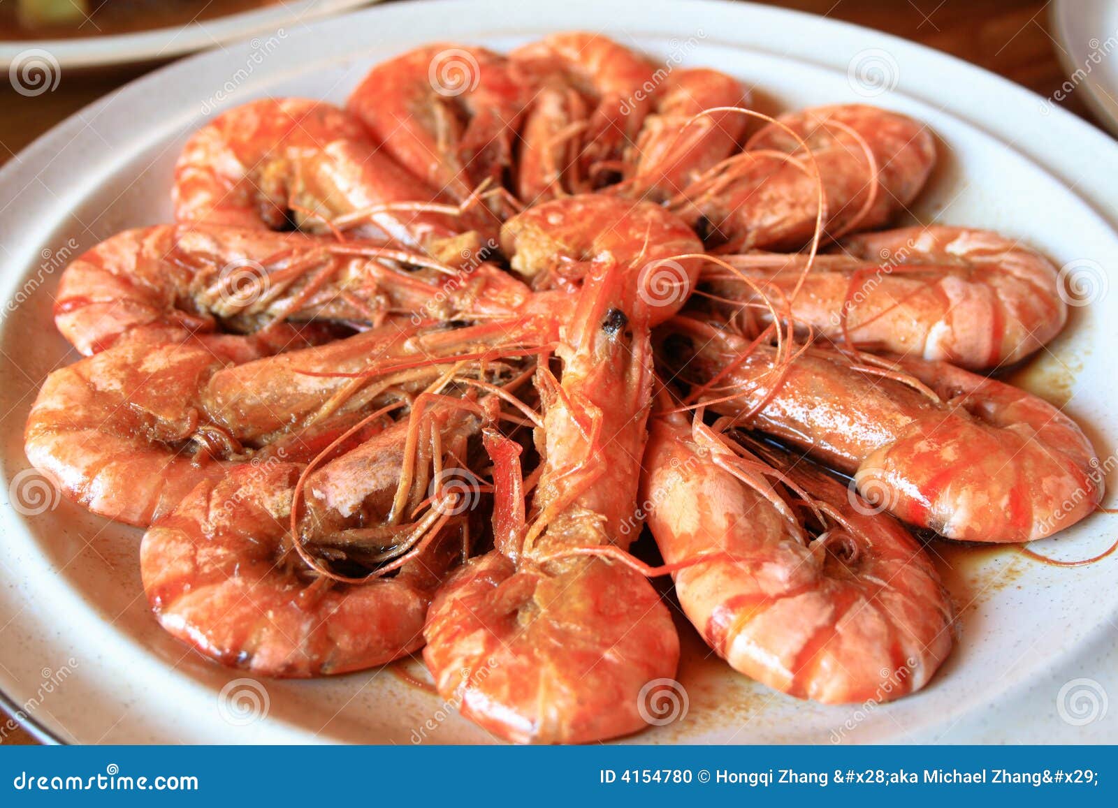 Stir fry prawn stock photo. Image of shell, cooked, delicious - 4154780