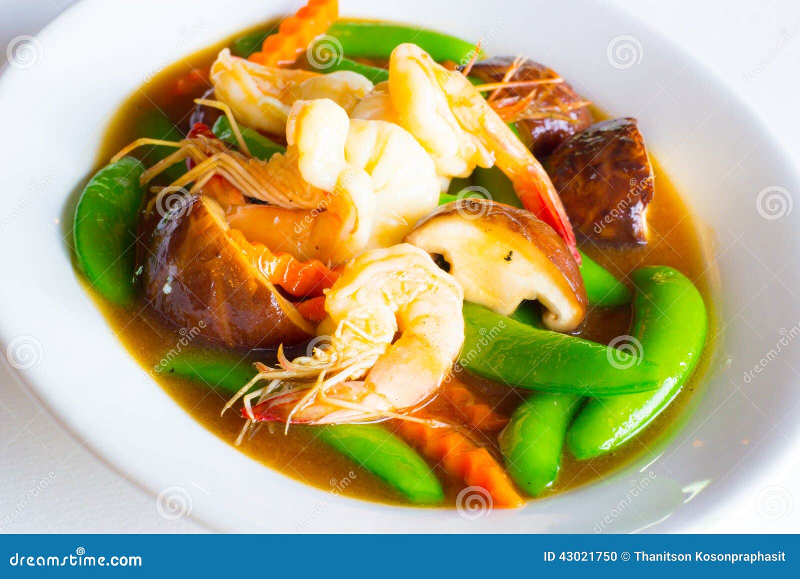 Stir Mixed Vegetable in Oyster Sauce Stock Photo - Image of carrot