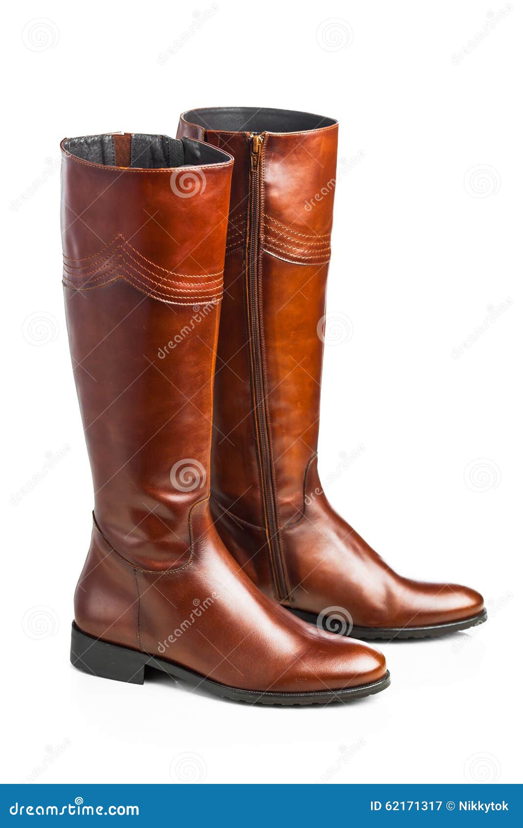 stivali di cuoio