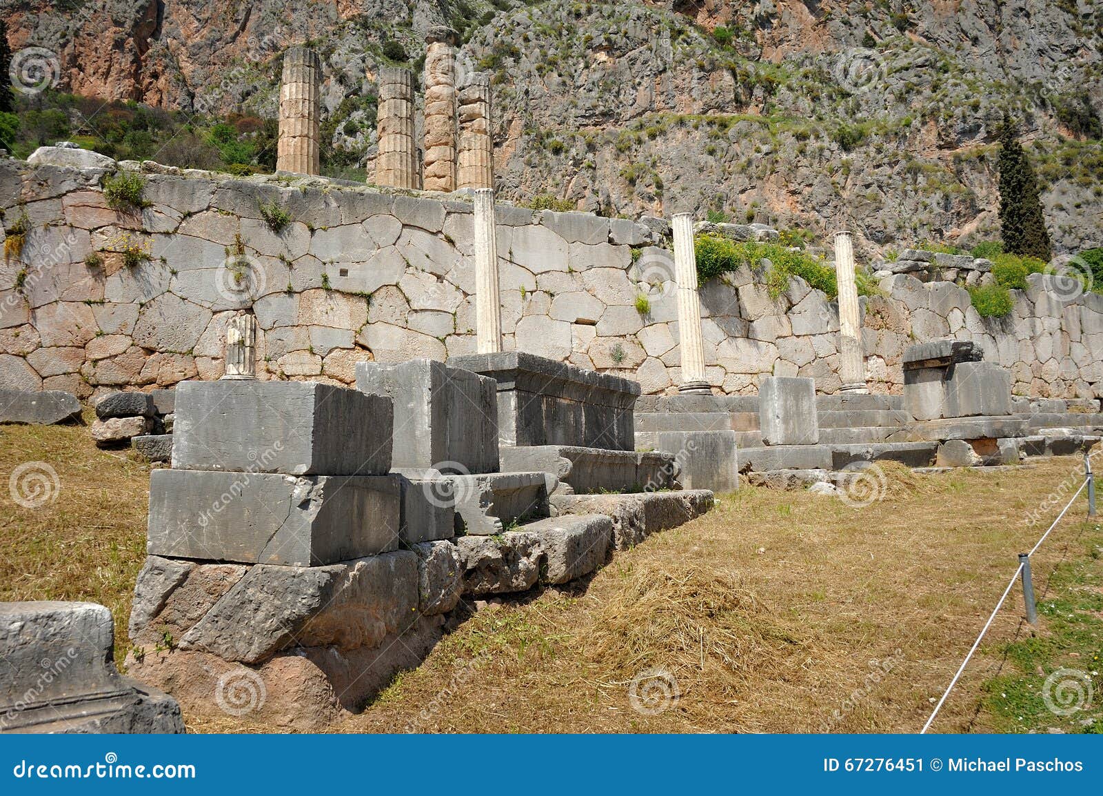 stoa of the athenians at delphi
