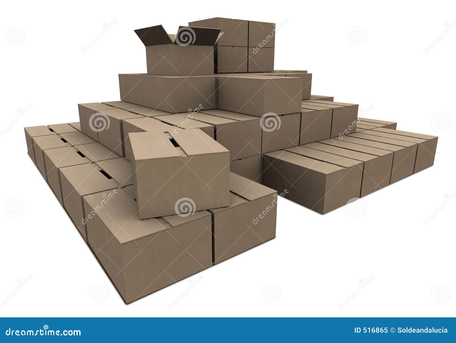 Stock of Cardboard stock illustration. Illustration of mystery 516865