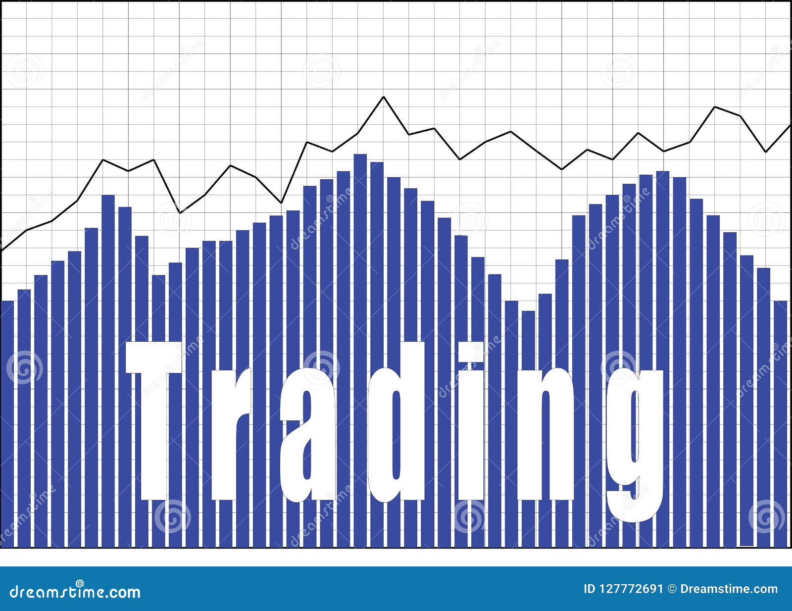 Stock Market Trading Volume Chart