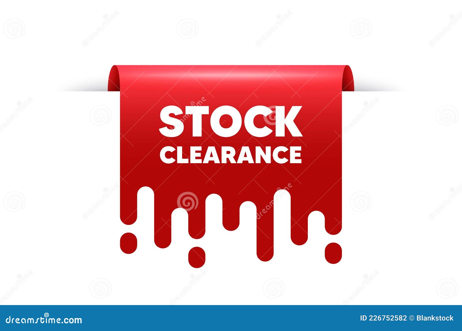 Stock clearance sale symbol special offer price Vector Image