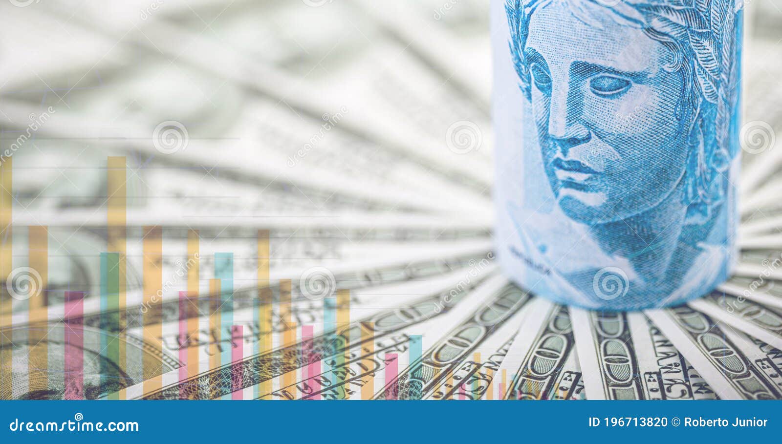 Brazilian Real Brl And Us Dollar Usd Exchange Market Concept Money Exchange  Real Currency Us Dollar Brl Usd Stock Photo - Download Image Now - iStock