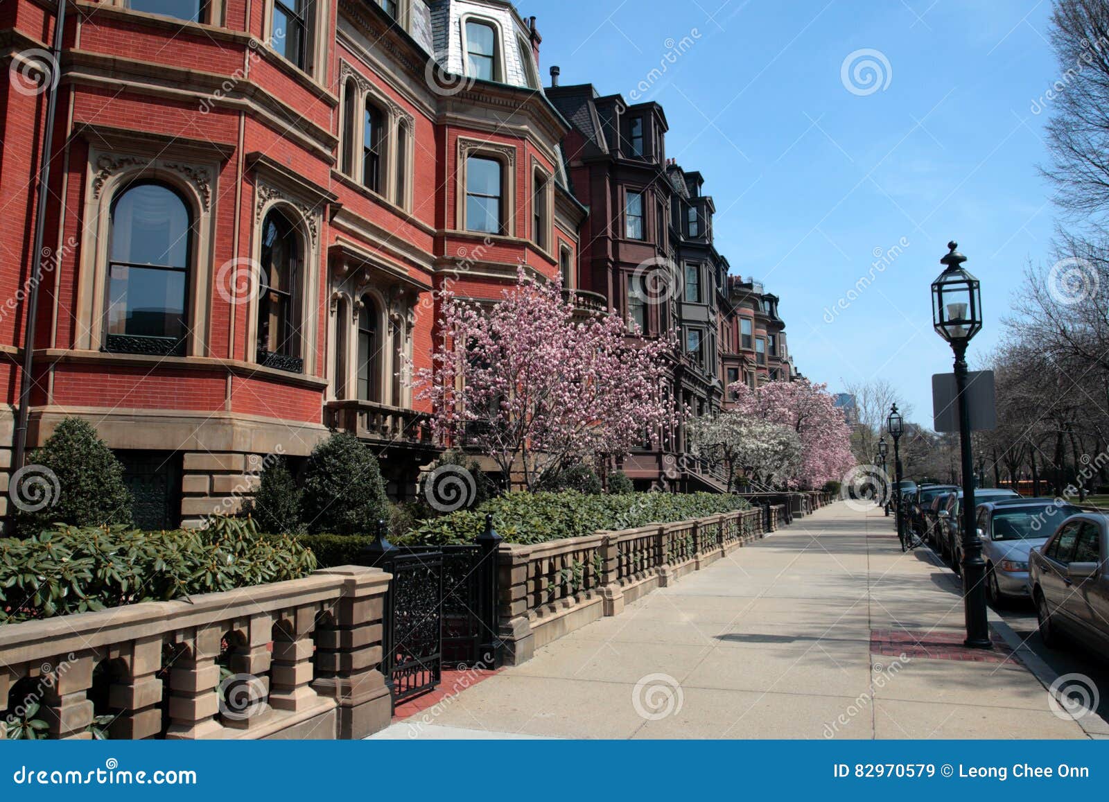 Stock Image of Back Bay, Boston Stock Image Image of modern, boston