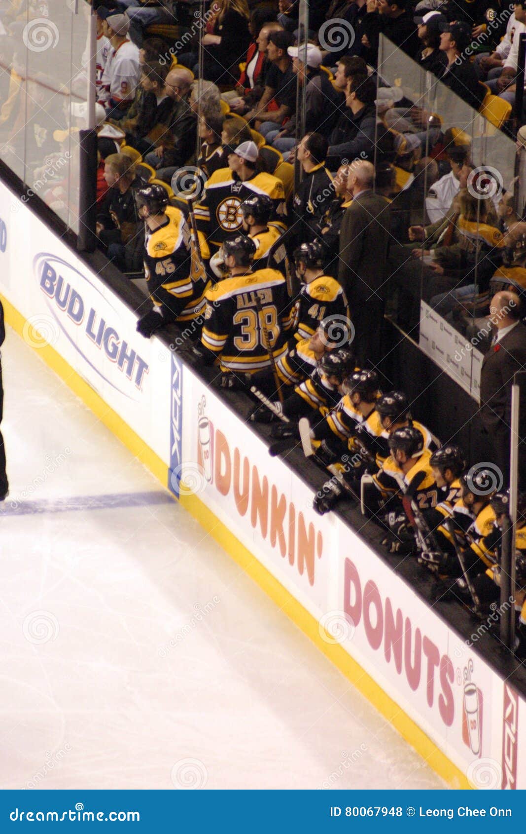 Stock Image of Ice Hockey Game at Boston Editorial Stock Photo Image
