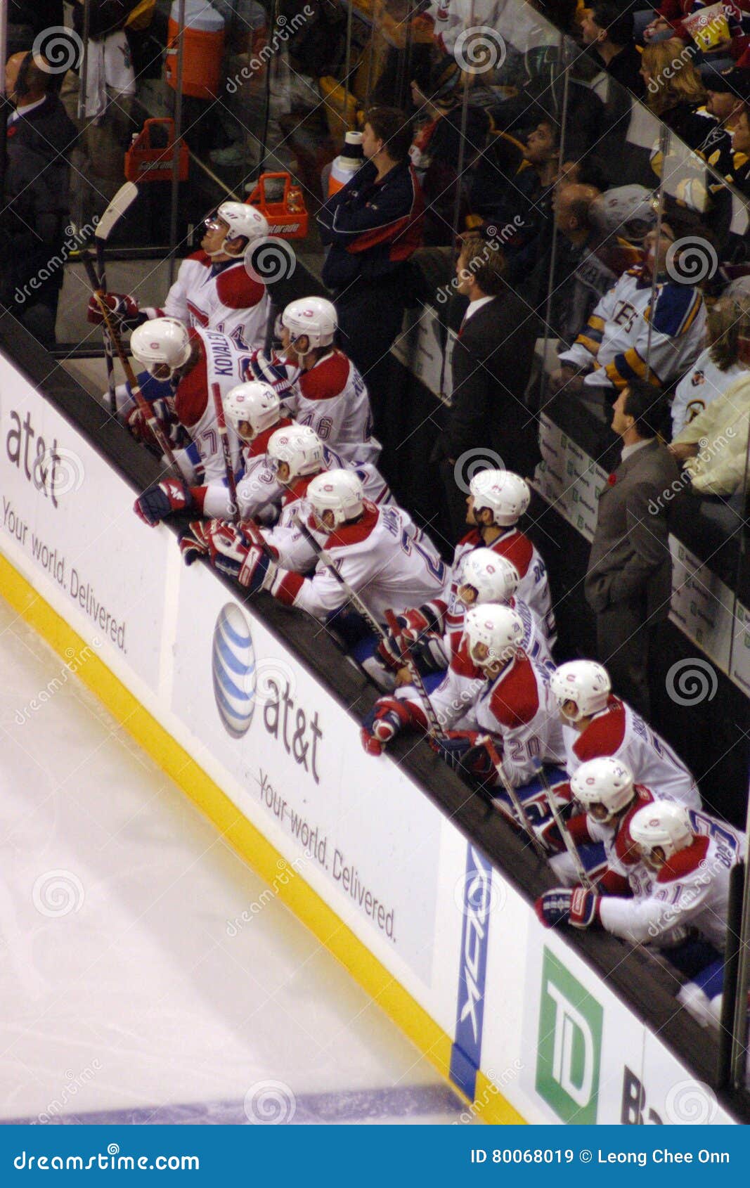 Stock Image of Ice Hockey Game at Boston Editorial Stock Image Image