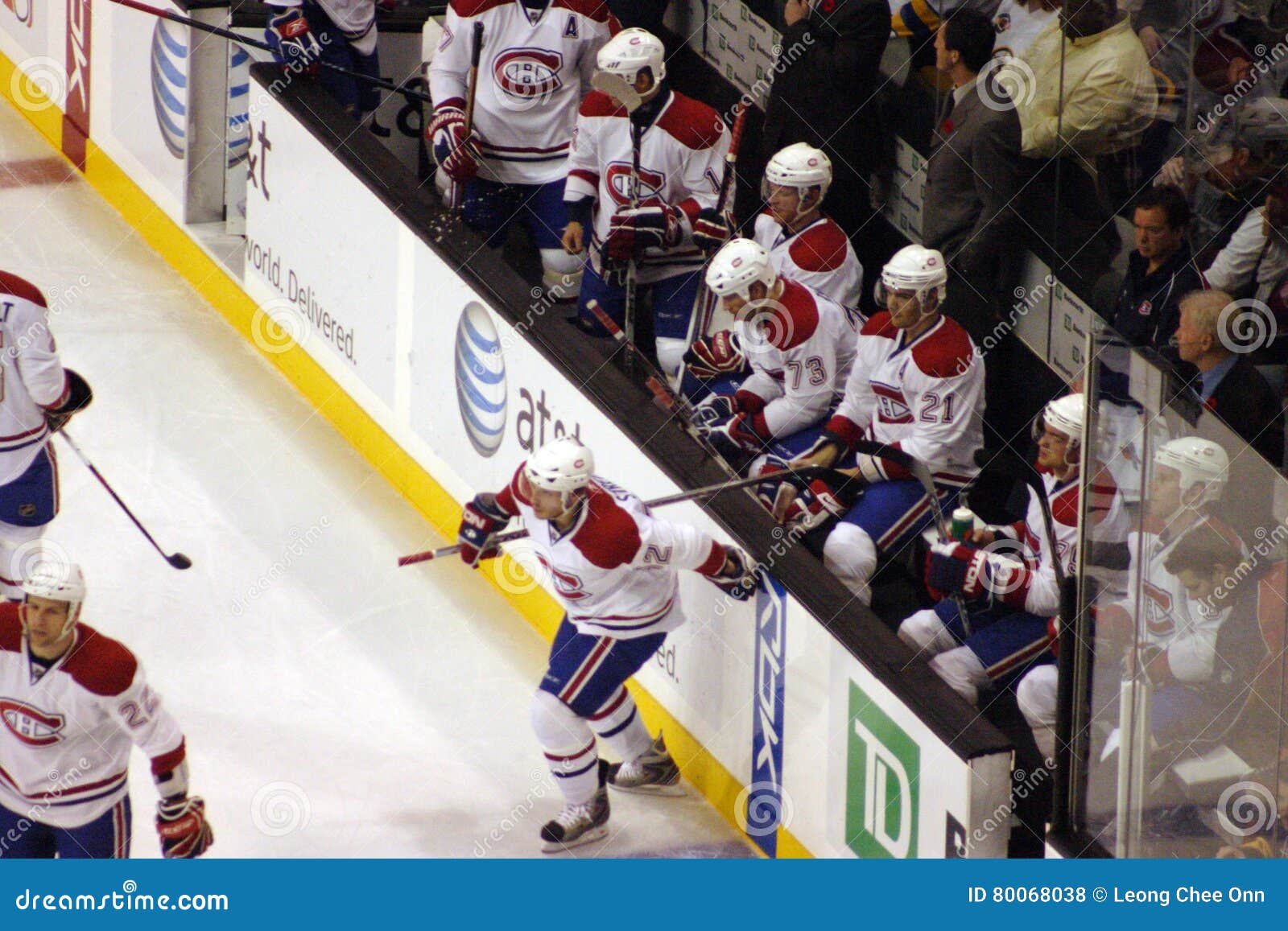 Stock Image of Ice Hockey Game at Boston Editorial Stock Photo Image