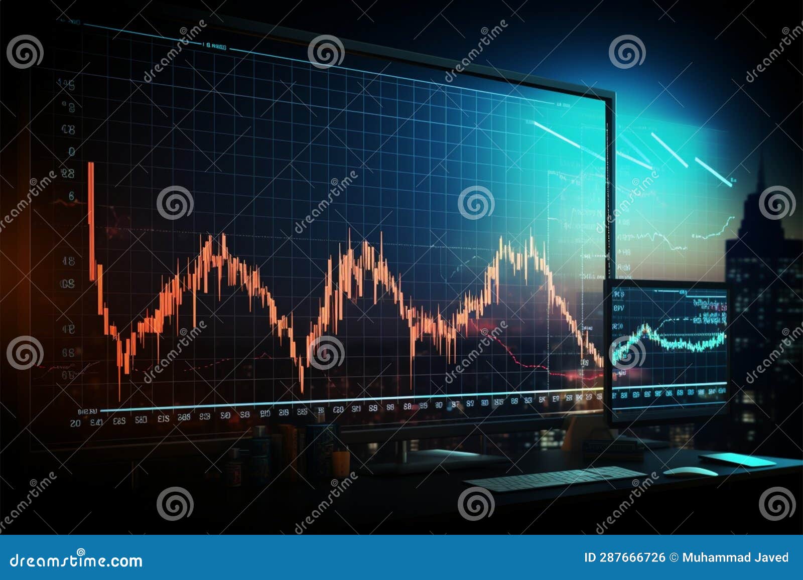stock market charts empower astute business decisions through visual trading insights