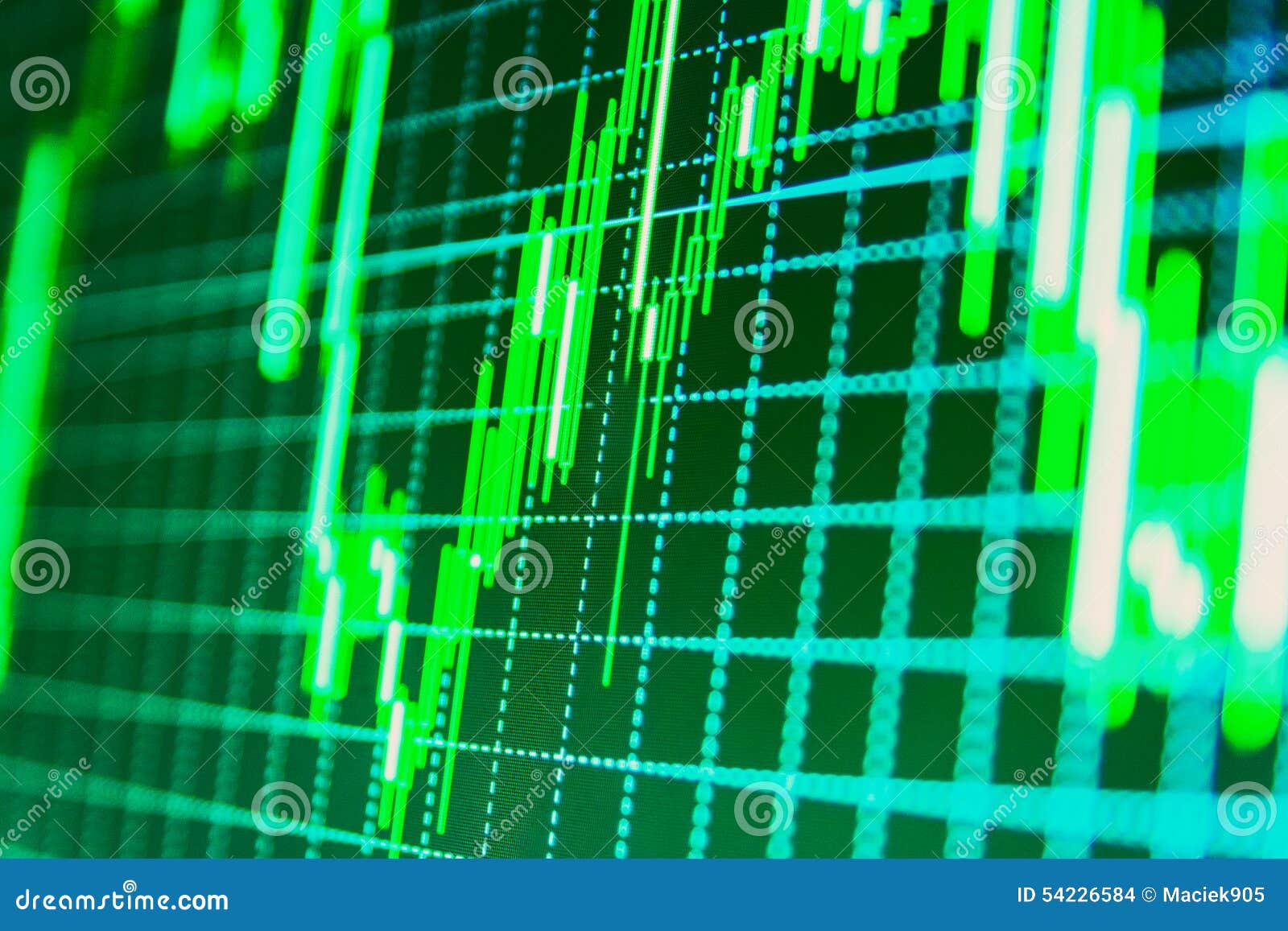 Stock market quotes graph. stock illustration. Illustration of commerce