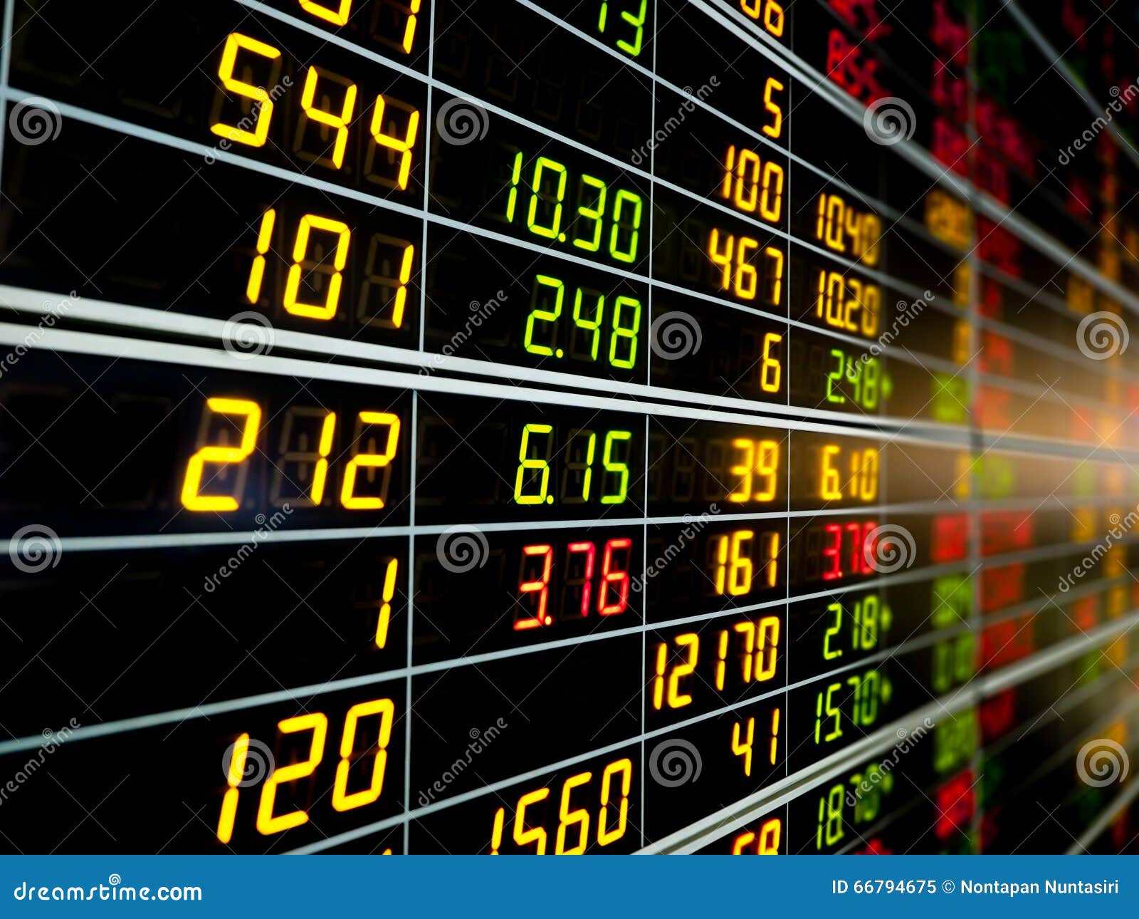 Stock quotes stock image. Image of market, capitalism 66794675