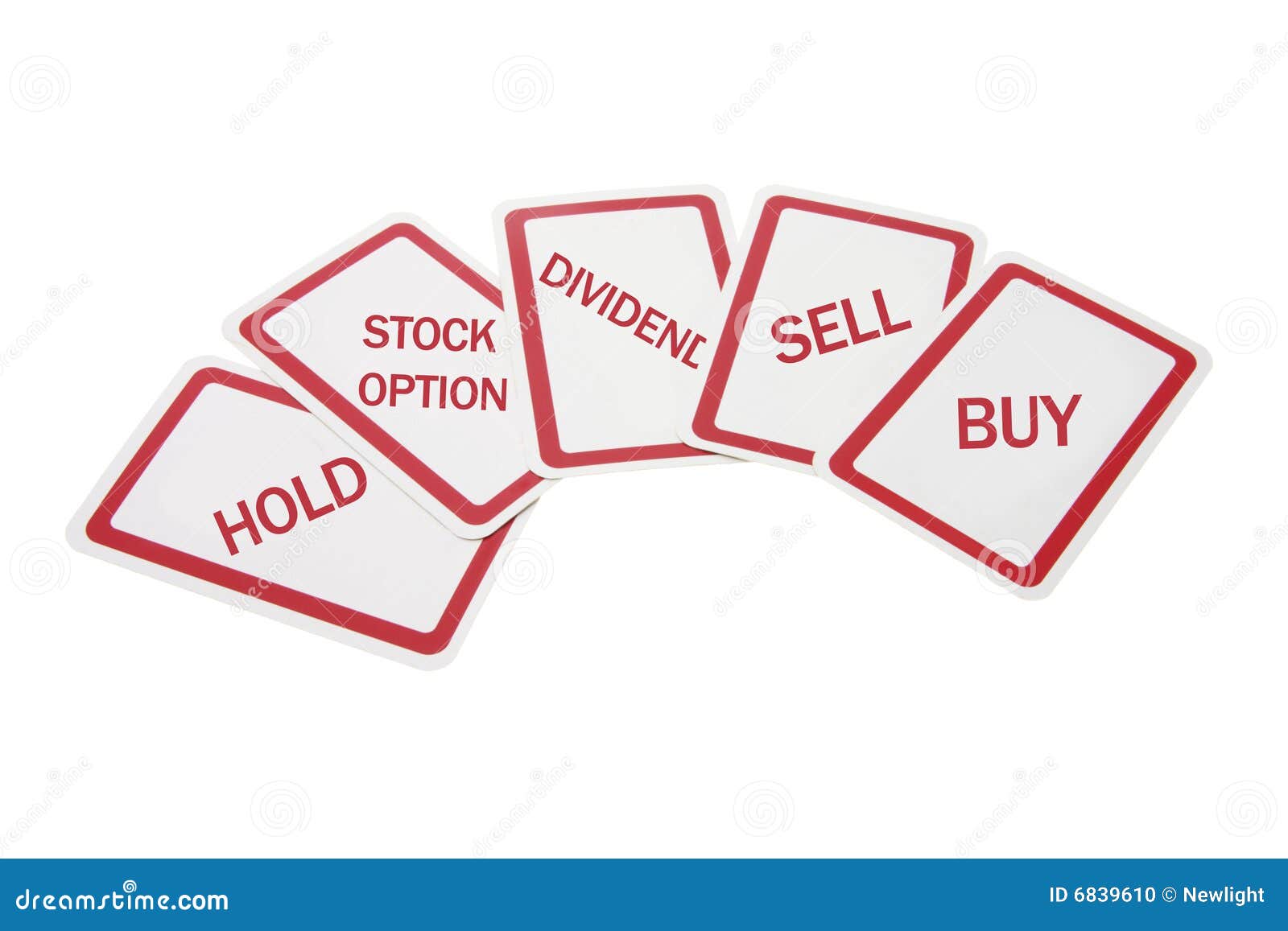 Stock and Share Cards stock photo. Image of commerce, game 6839610