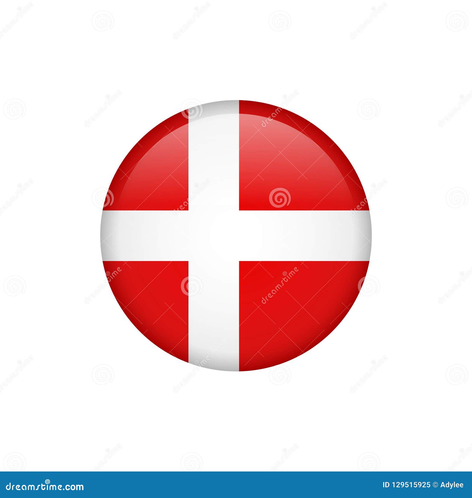 Download Stock Vector Denmark Flag Icon 5 Stock Image ...