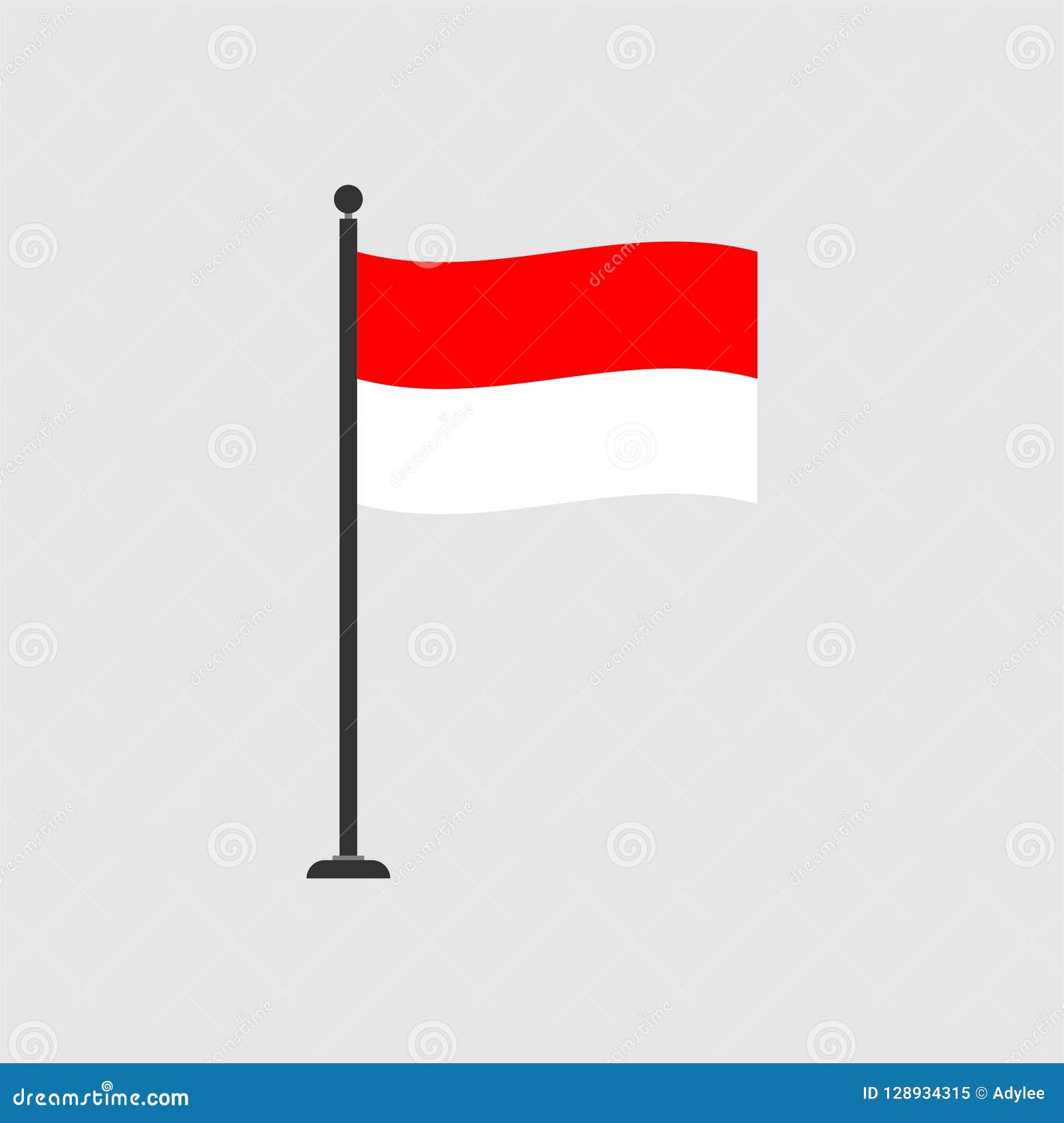 Download Stock Vector Indonesia Flag 4 Stock Image - Illustration ...