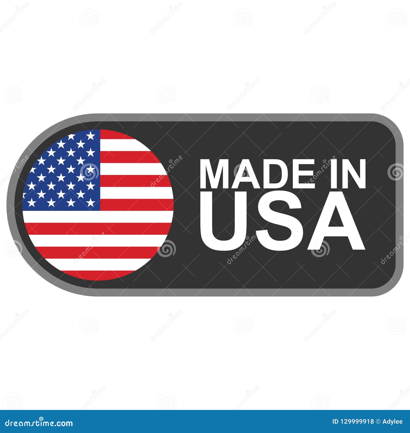 Stock Vector Vector Made in Usa Sign 3 Stock Photo - Illustration of ...