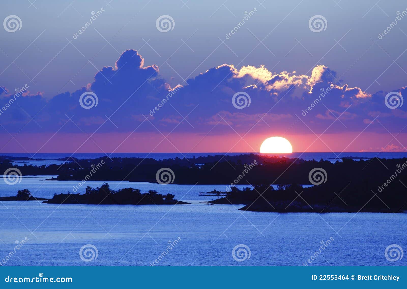 stockholm archipelago sunset