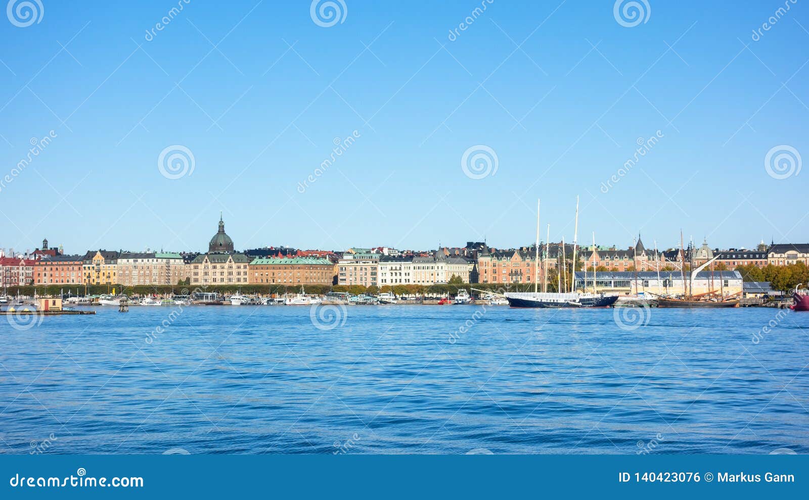 Stockholm Capital City Of Sweden Stock Photo Image Of Copy Water 140423076