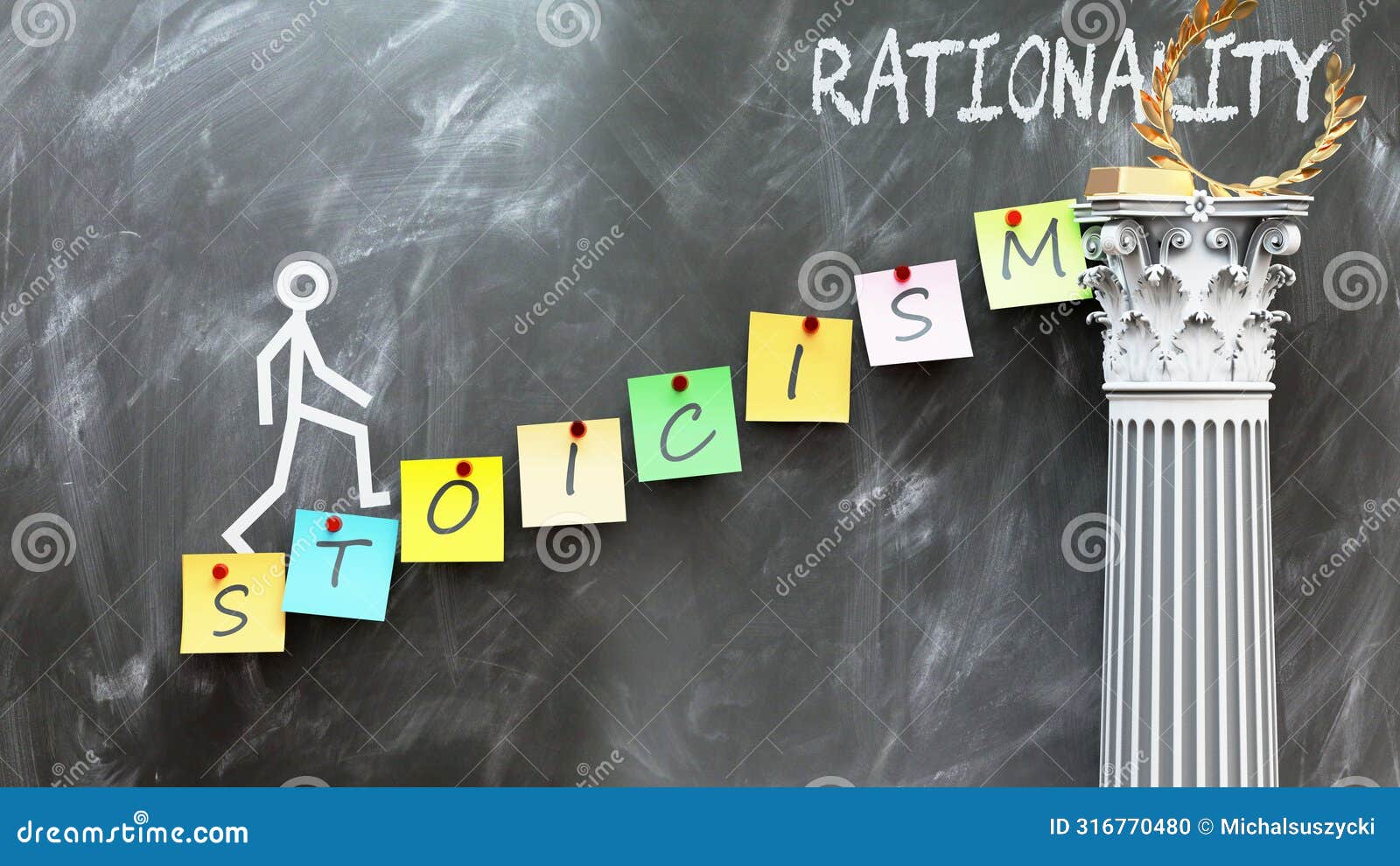 Stoicism Leads To Rationality - A Metaphor Showing Stoicism As A