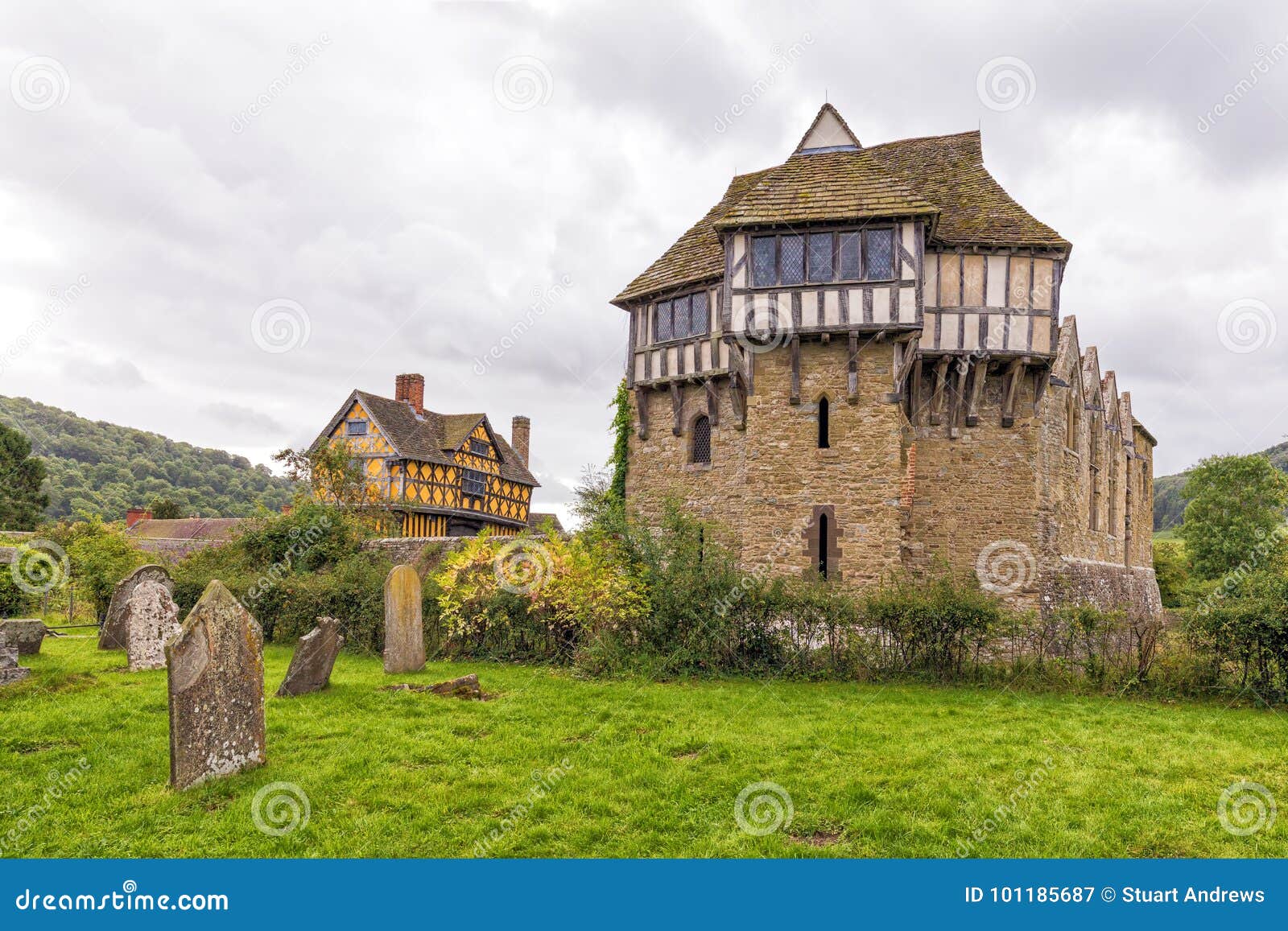 the north tower, stokesay castle, shropshire, england.