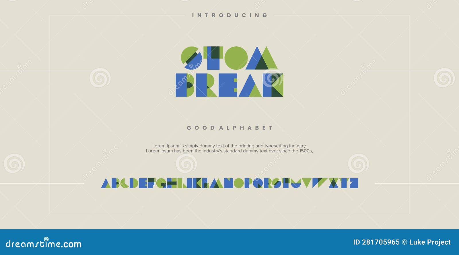 stom break font alphabet set  s