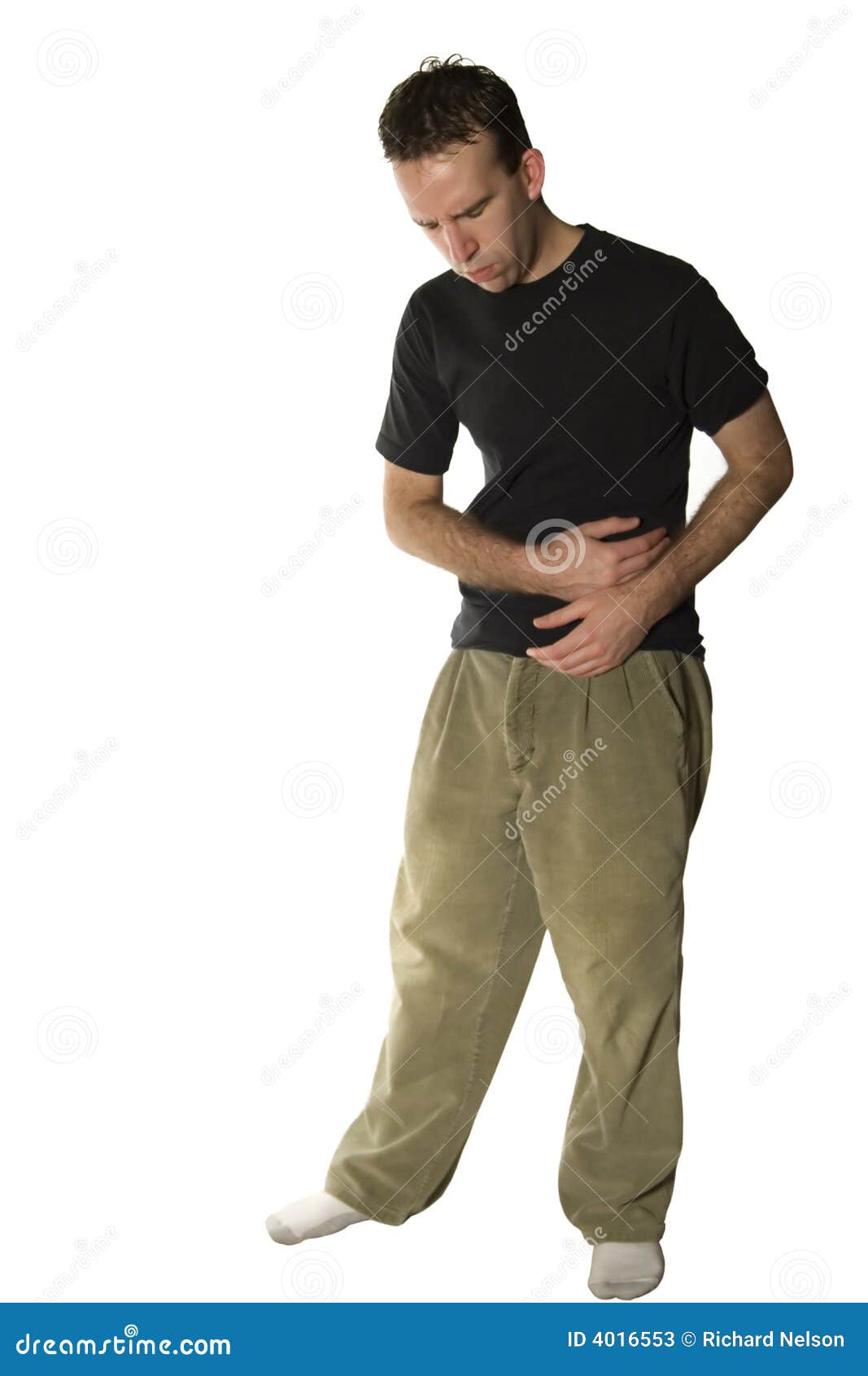 Stomach Cramps stock image. Image of stomach, young, sore 4016553