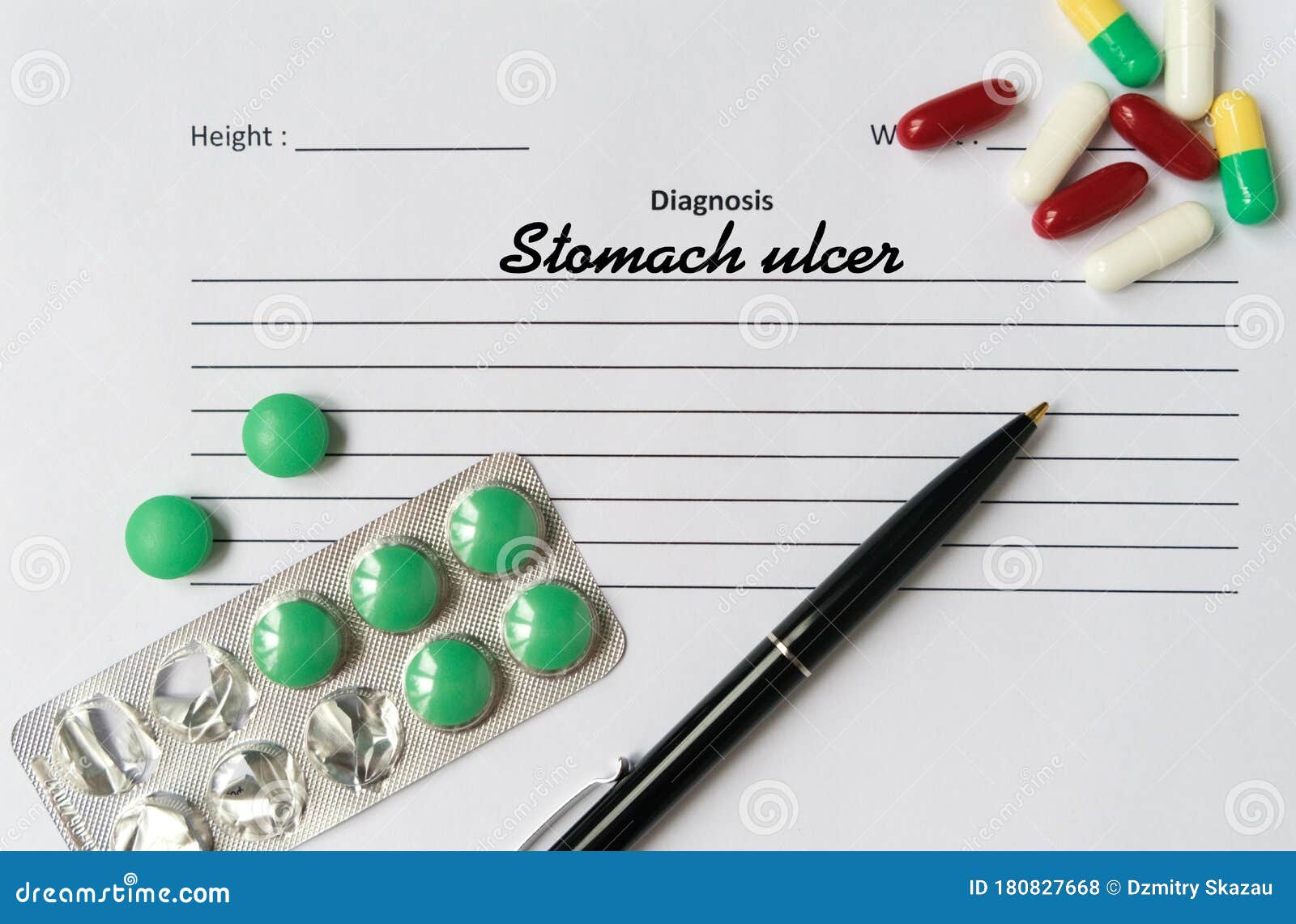 Stomach Diagnosis Chart